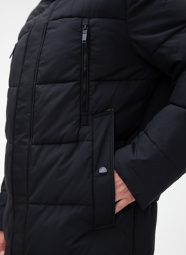 Мужской пуховик с капюшоном 