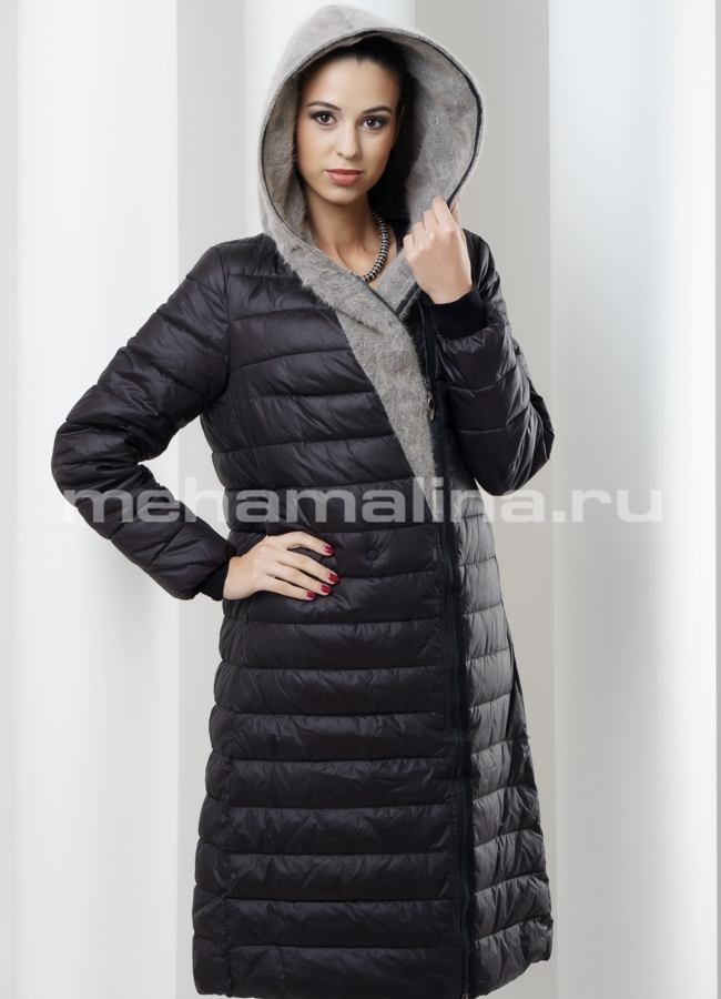 Пуховик с капюшоном модель № П-69 универмаг малина