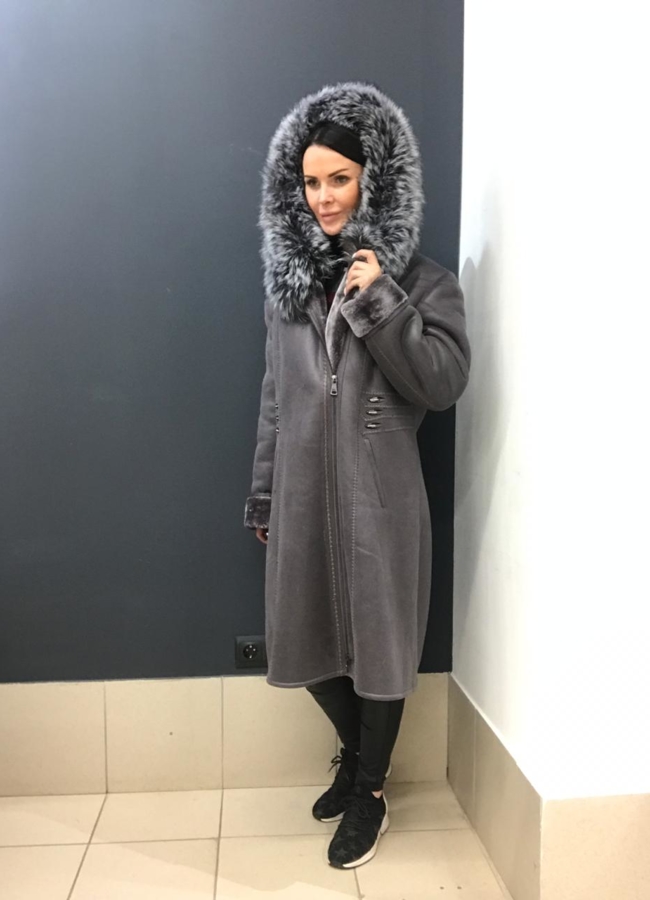 Эко дубленка тест!! модель № 9502x в кредит