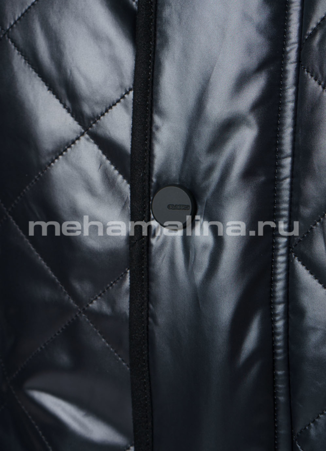 Куртка прямого силуэта с воротником стойка модель № 336 универмаг малина