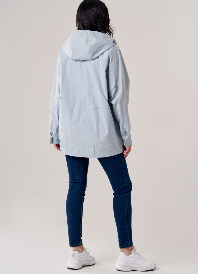 Ветровка женская голубого цвета модель № T4F W9638 в кредит