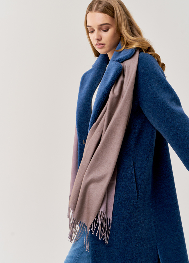 Палантин двусторонний модель № 41 в рассрочку