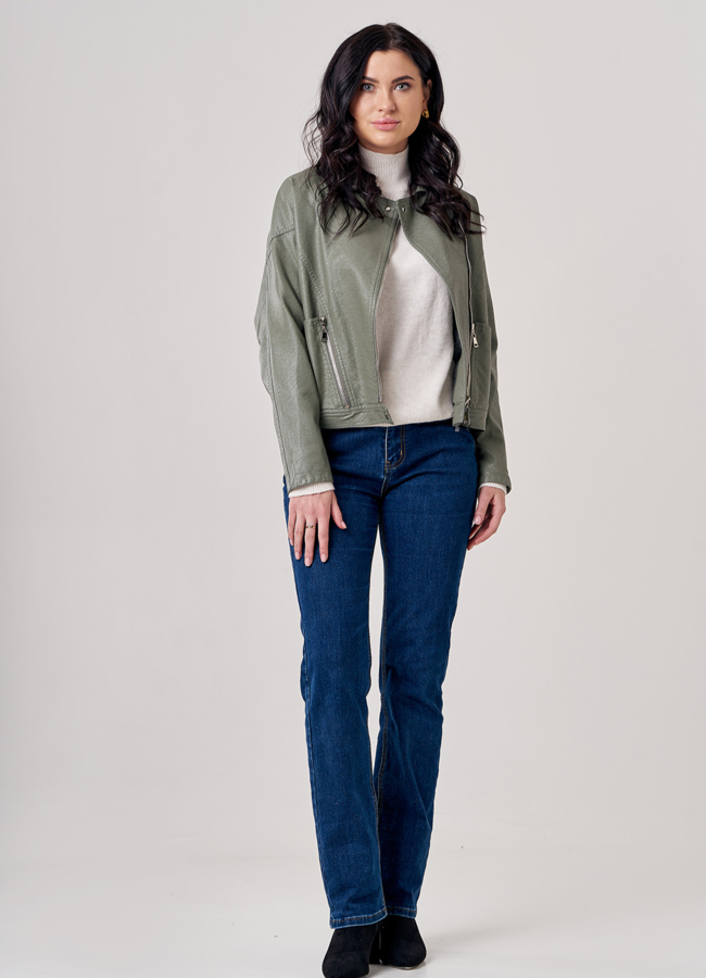 фото Женская куртка оверсайз модель № 830