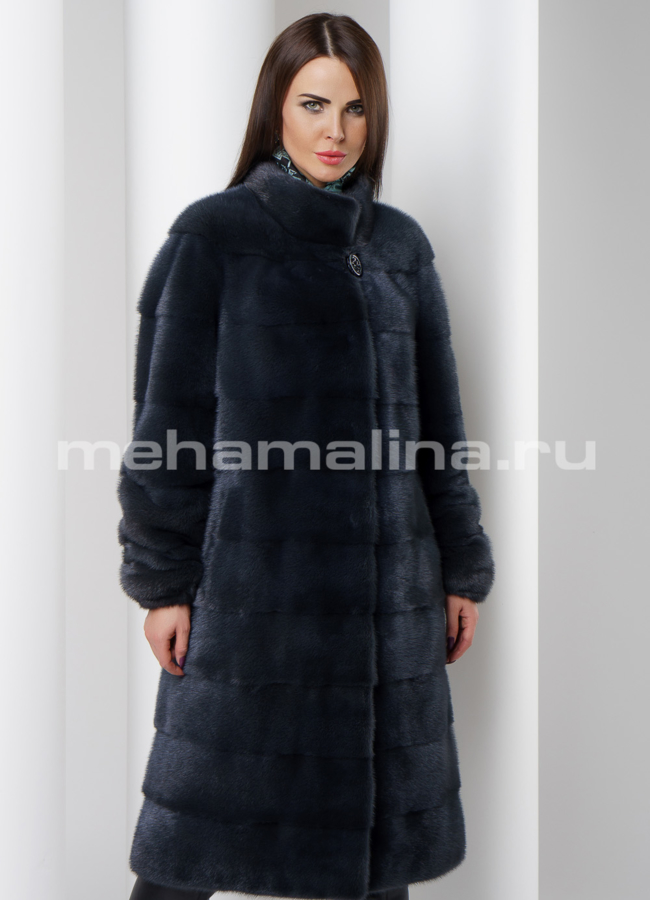 фото Шуба из скандинавской норки модель № S-513