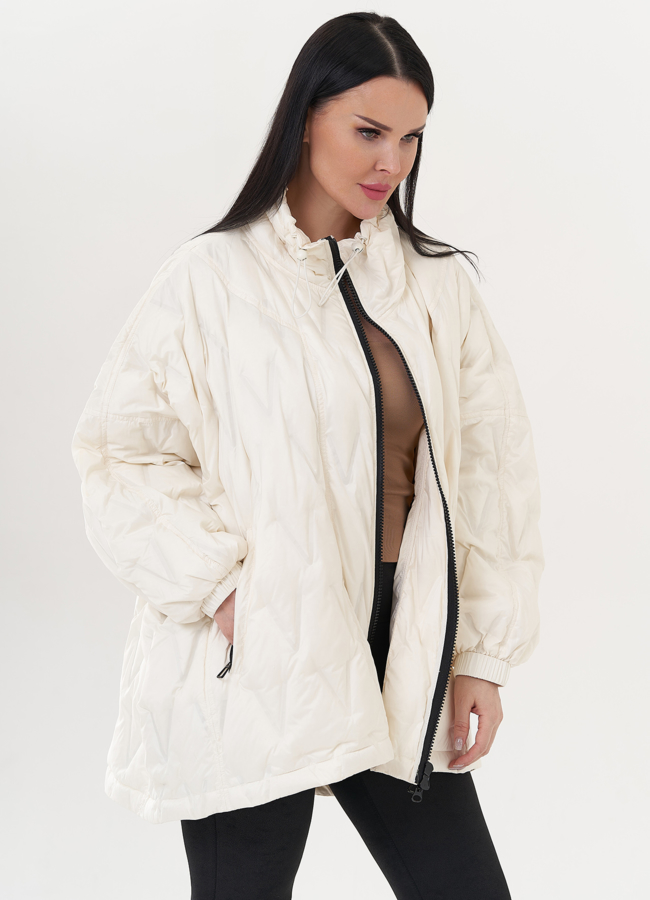 Женская куртка оверсайз модель № 26666 универмаг малина