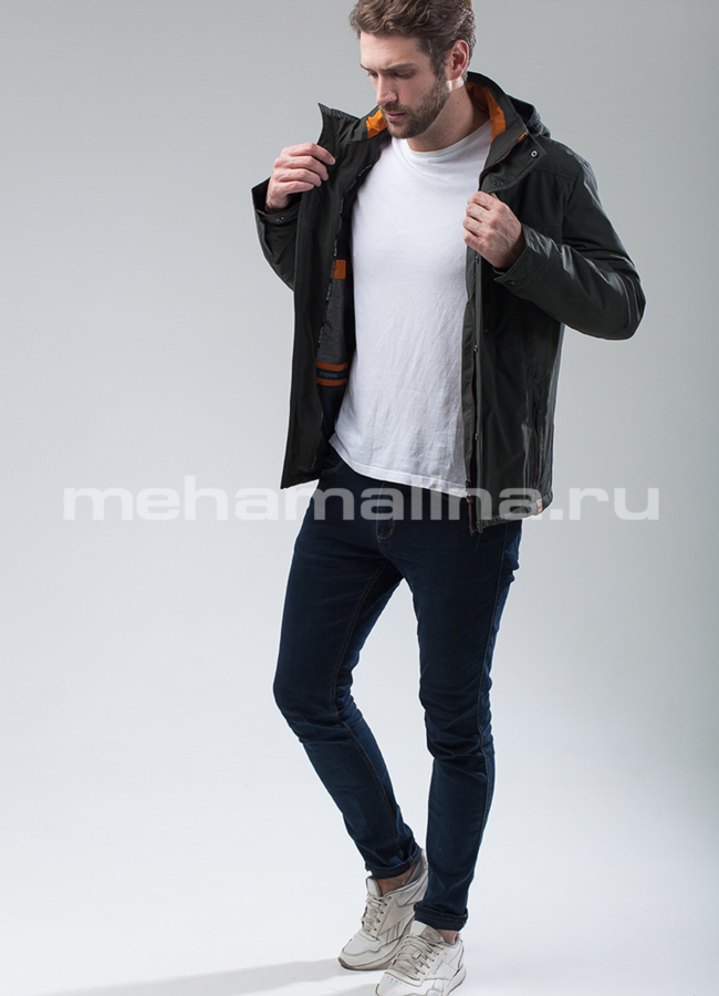 Куртка демисезонная  модель № 1395 универмаг малина