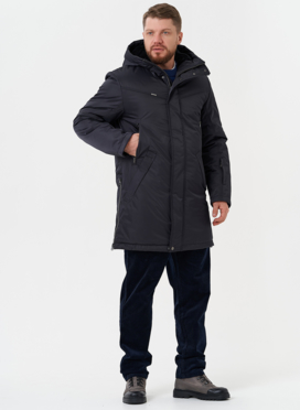 Мужской пуховик с капюшоном