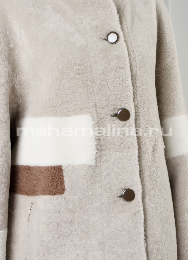Дубленка Perre из астрагана модель № 7728 универмаг малина