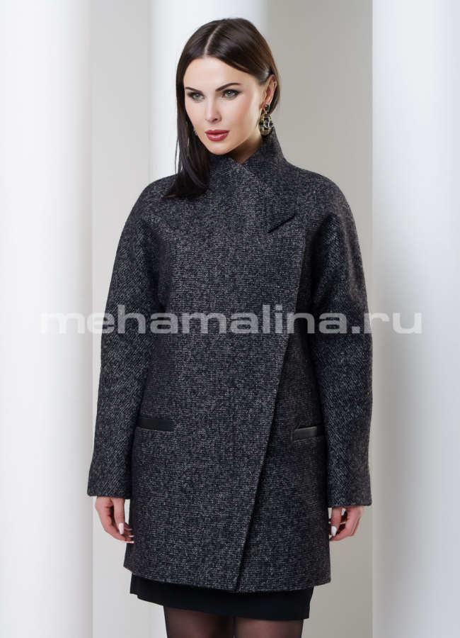 Женское пальто Avalon модель № BP-96 меха малина