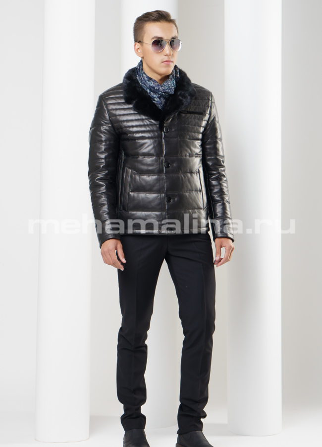 Мужской пуховик модель № ПМ-63 в рассрочку