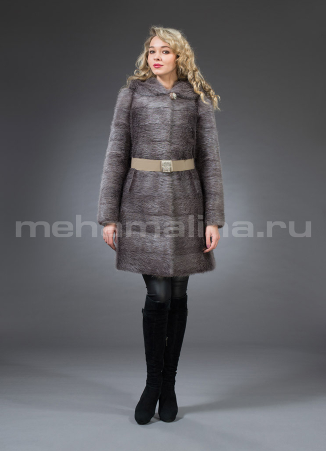 Шуба из нутрии 