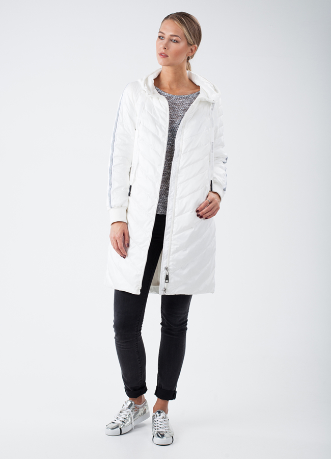 фото Плащ светлый модель № 726