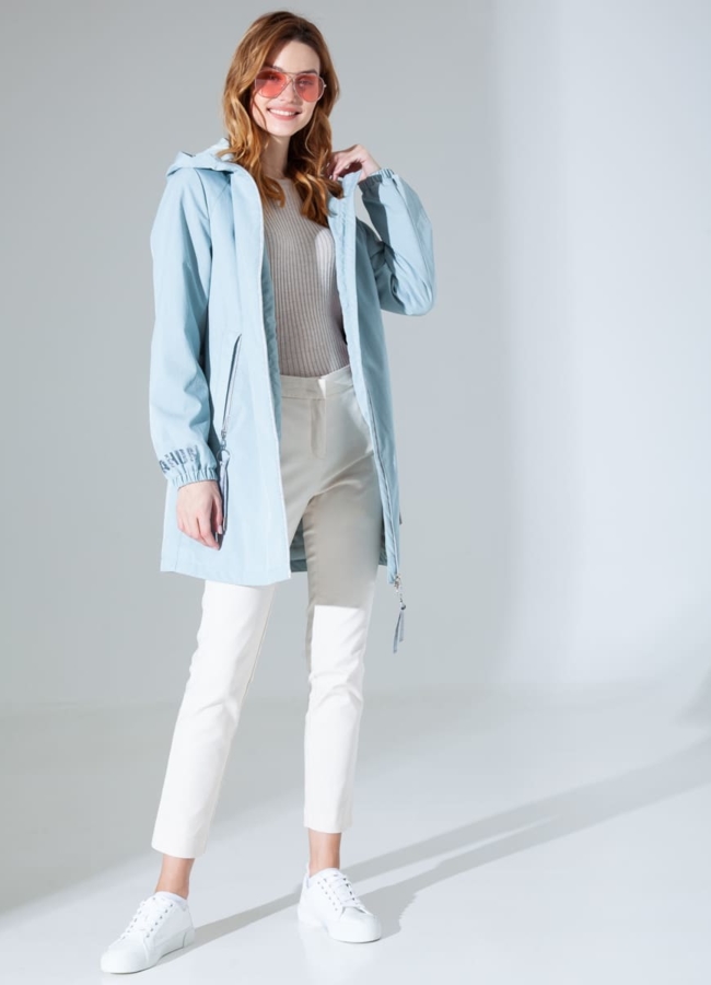 Куртка женская с капюшоном  модель № 639 в рассрочку