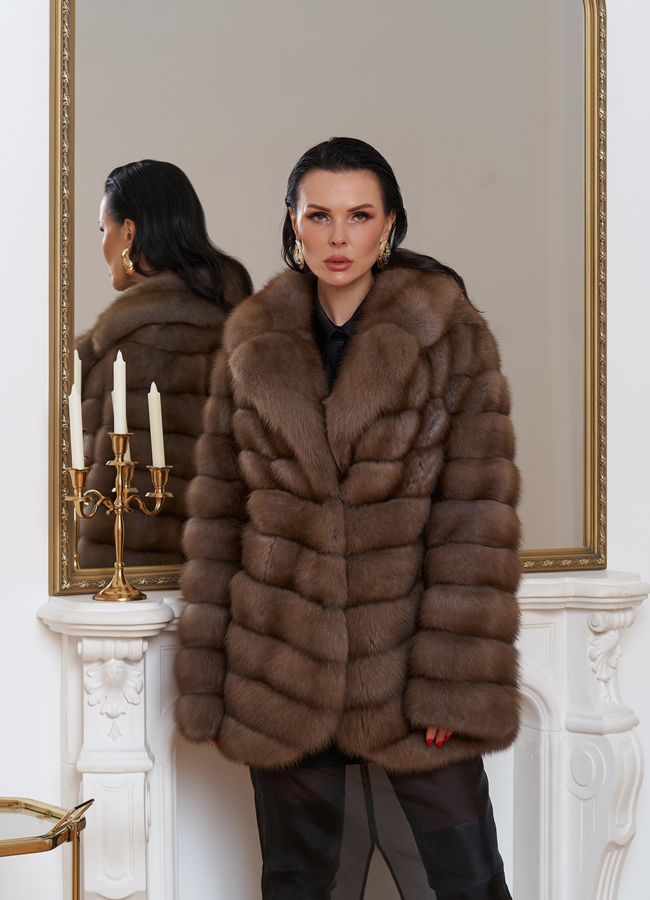 Шуба из куницы модель № 26265 универмаг малина Шуба из куницы модель № 26265 универмаг малина