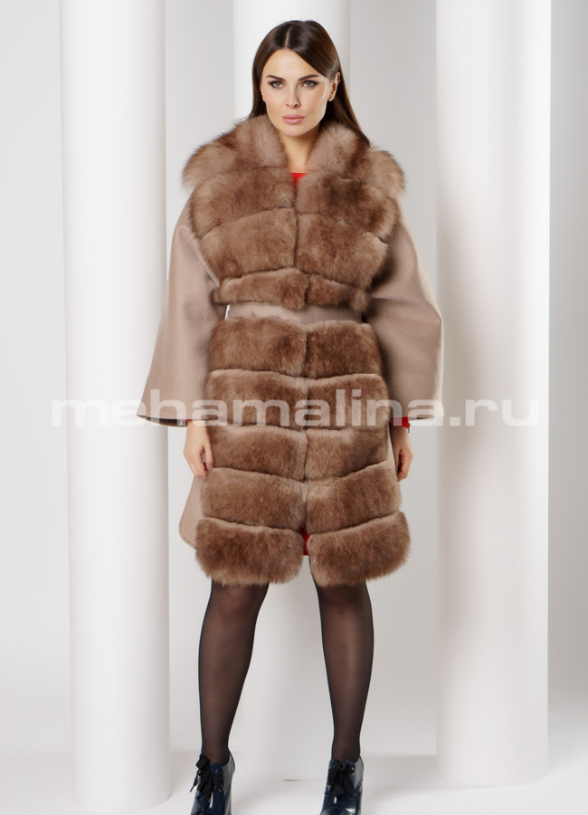 Пальто Oksa модель № 7439 в рассрочку