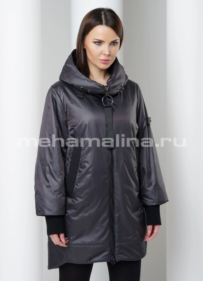 Куртка удлиненная  модель № PK-60 универмаг малина