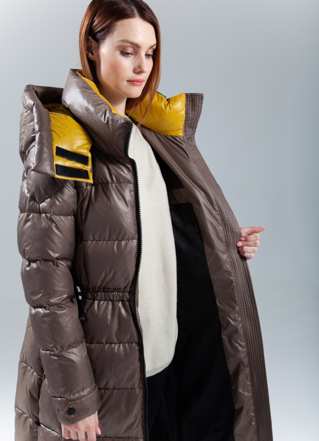 Пуховик женский модель № 863 в кредит