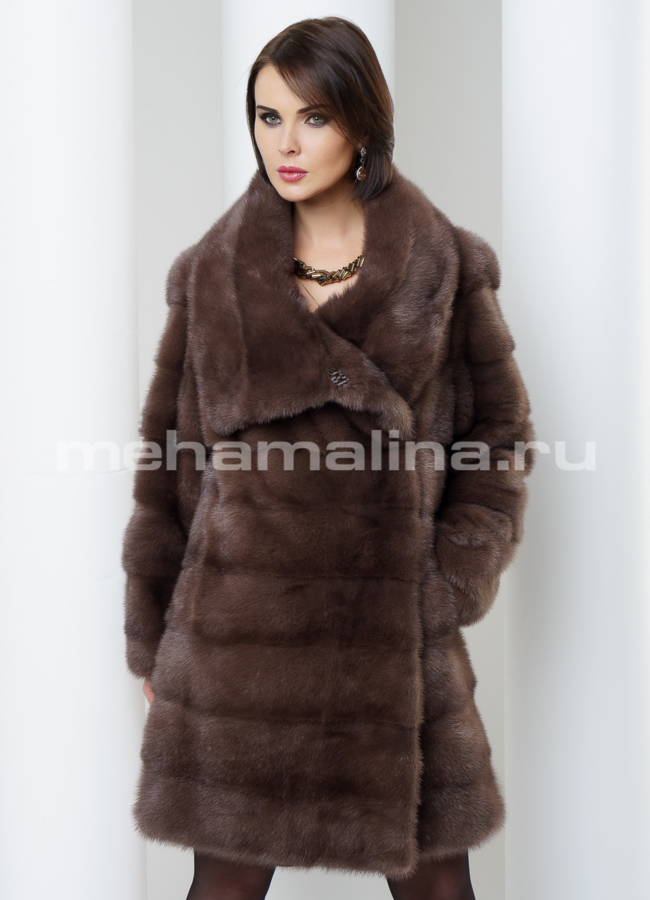 фото Шуба из норки модель № S-468