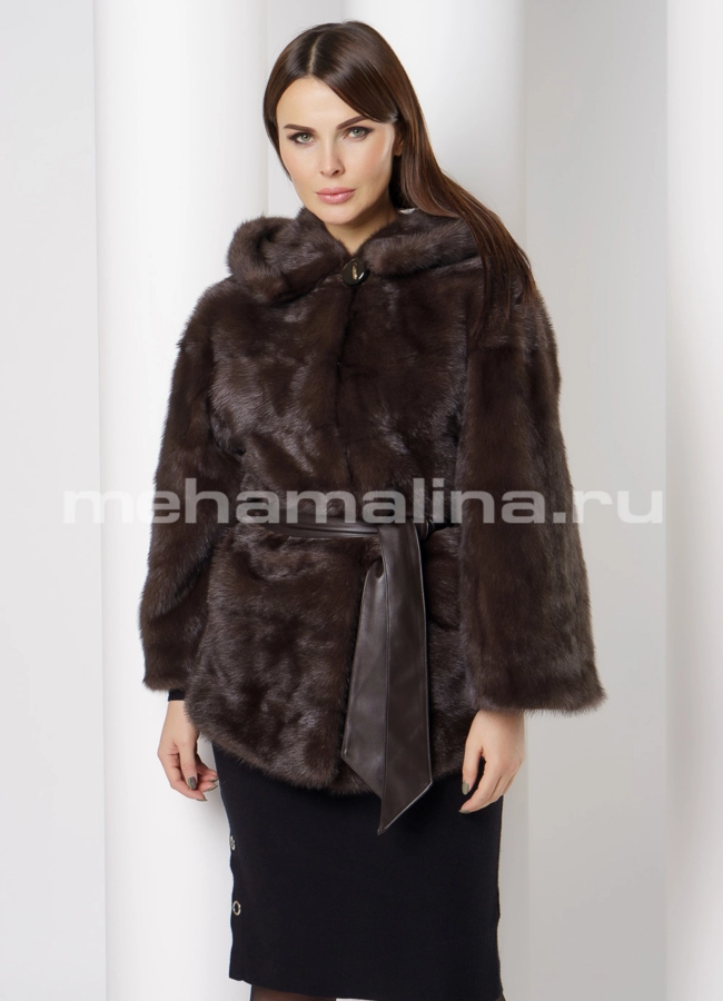 Шуба из норки модель № S-660 в кредит
