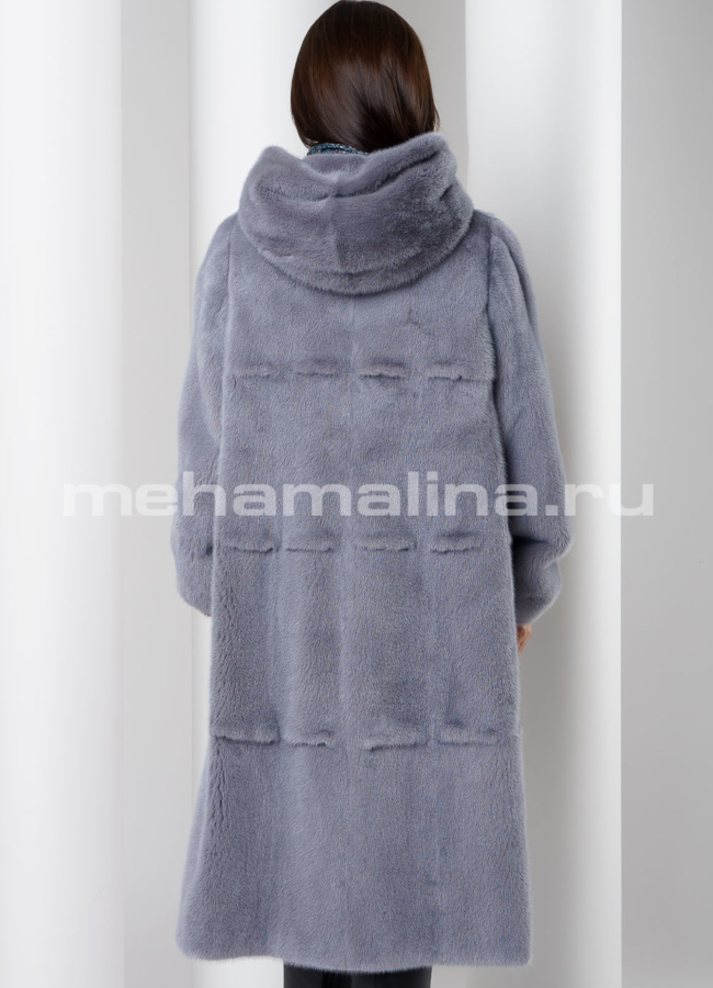 фото Шуба из скандинавской норки модель № S-509