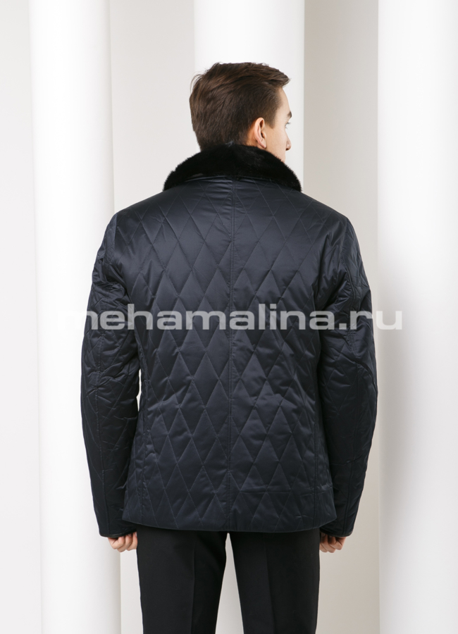 Мужская зимняя куртка на молнии модель № KM-25 в кредит
