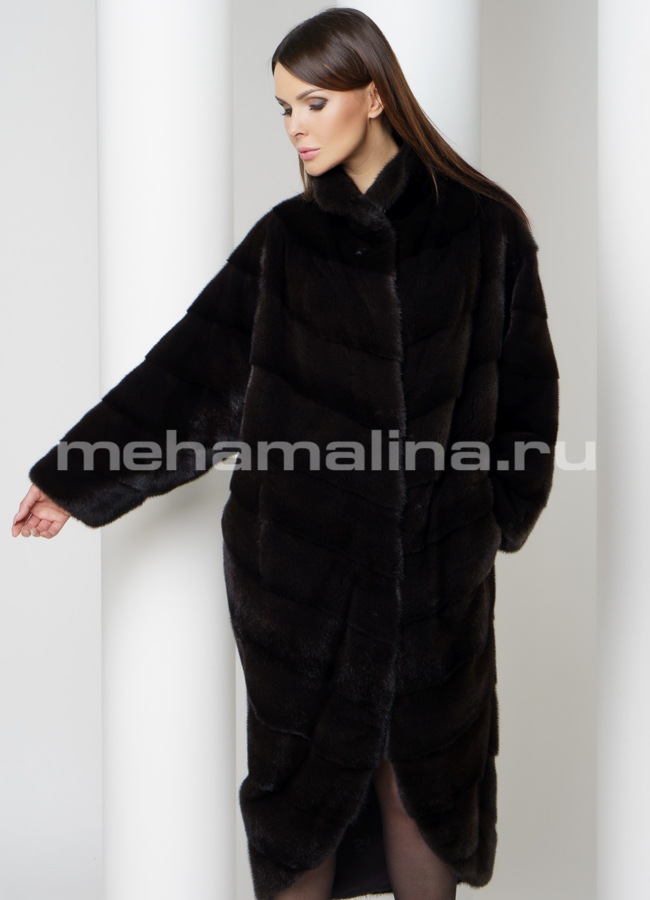 Норковая шуба модель № S-601 в кредит