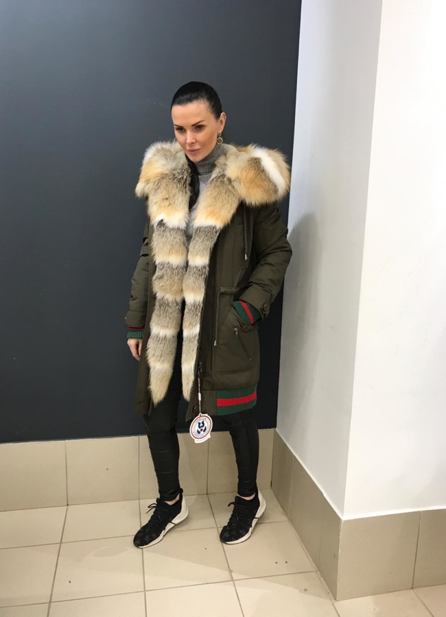 Меховая парка Malina Siberian модель № Malina Siberian Wear в рассрочку