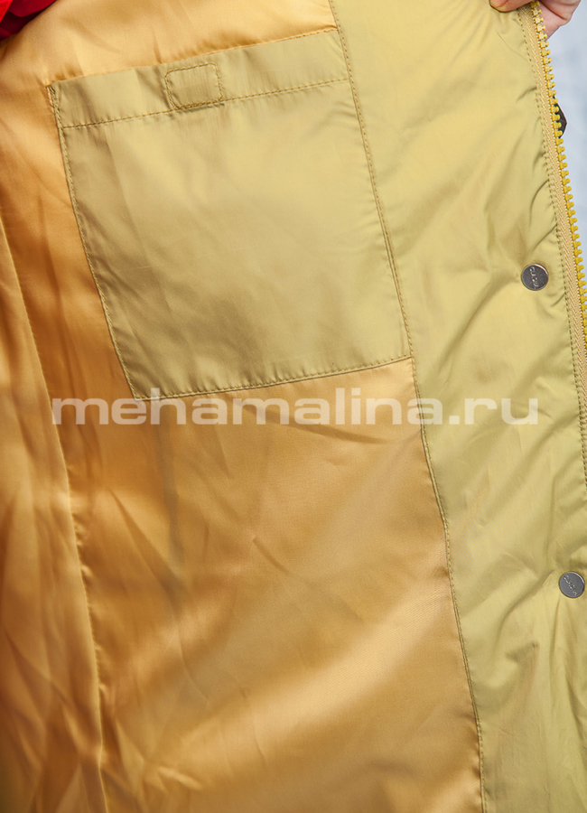 Женский пуховик с капюшоном модель № П-166 в рассрочку