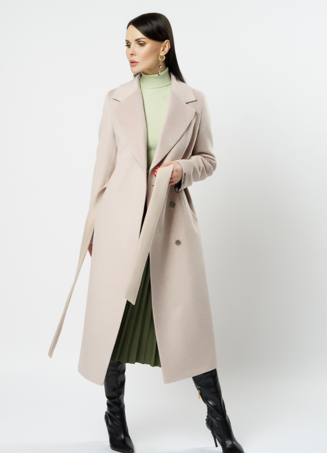 Английское пальто длинное модель № 10934 универмаг малина