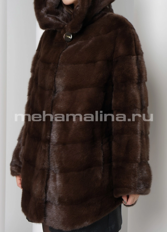 Шуба из норки модель № S-674 в кредит
