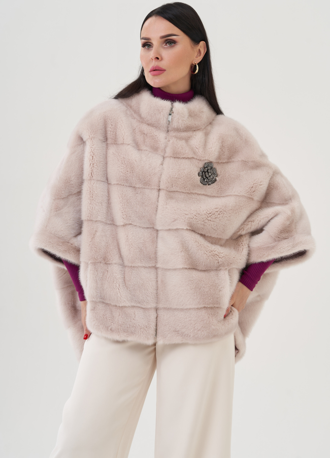 Куртка из норки цвета пудра модель № 24702 универмаг малина Куртка из норки цвета пудра модель № 24702 универмаг малина