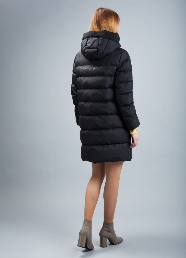 Пуховик женский на биопухе модель № П-333 в кредит