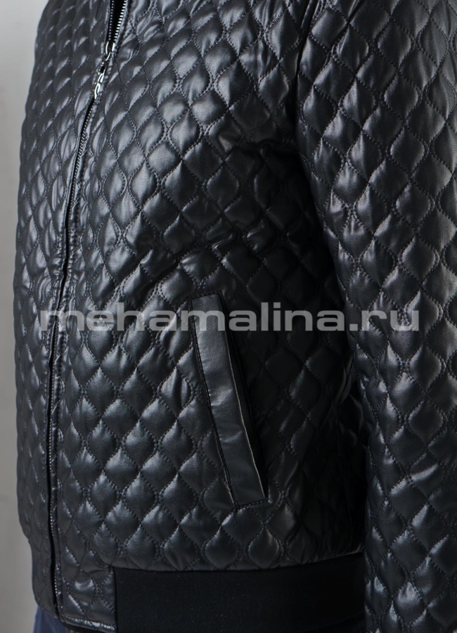 Мужская куртка на резинке модель № KP-202 универмаг малина