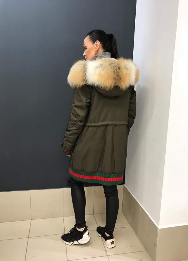 Меховая парка Malina Siberian модель № Malina Siberian Wear в кредит