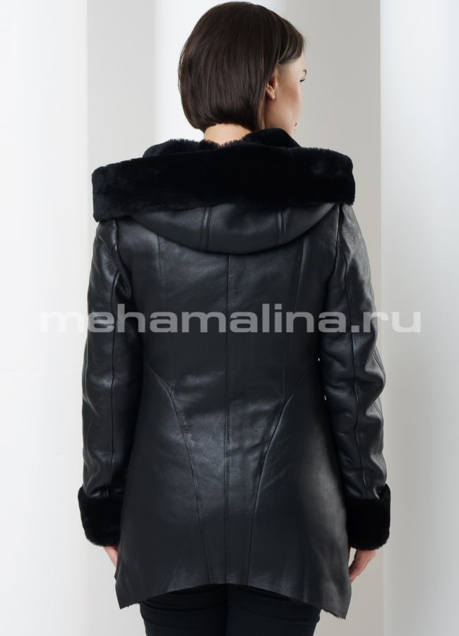 Дубленка укороченная модель № D-153 в кредит