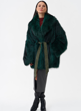 Шуба из енота летучая мышь Шуба из енота летучая мышь