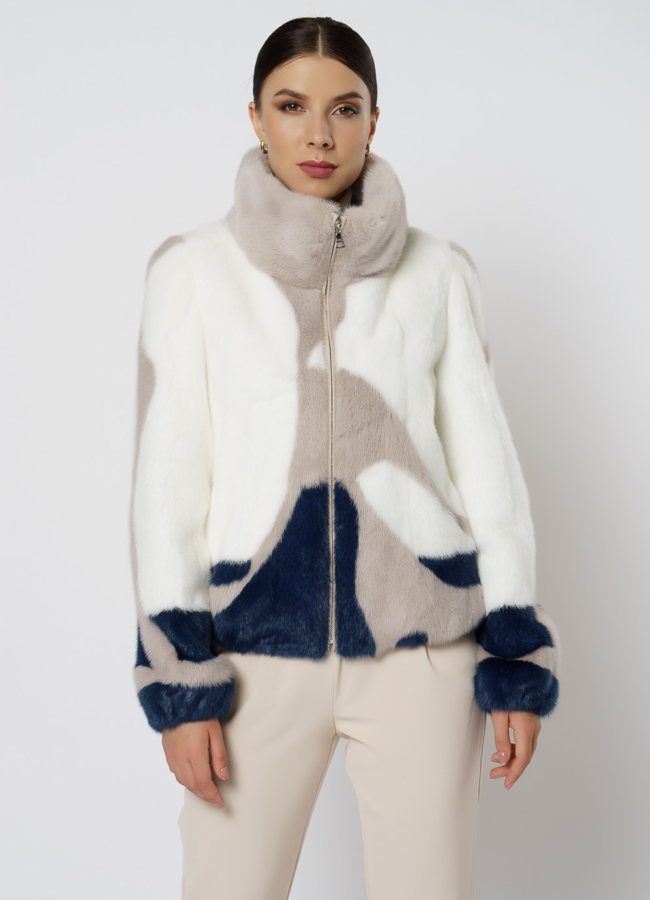 Куртка из норки модель № 1213 универмаг малина