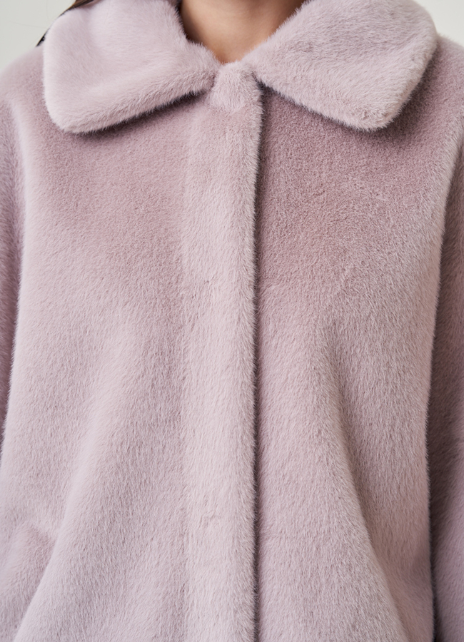 Куртка из эко меха  модель № 22956 универмаг малина