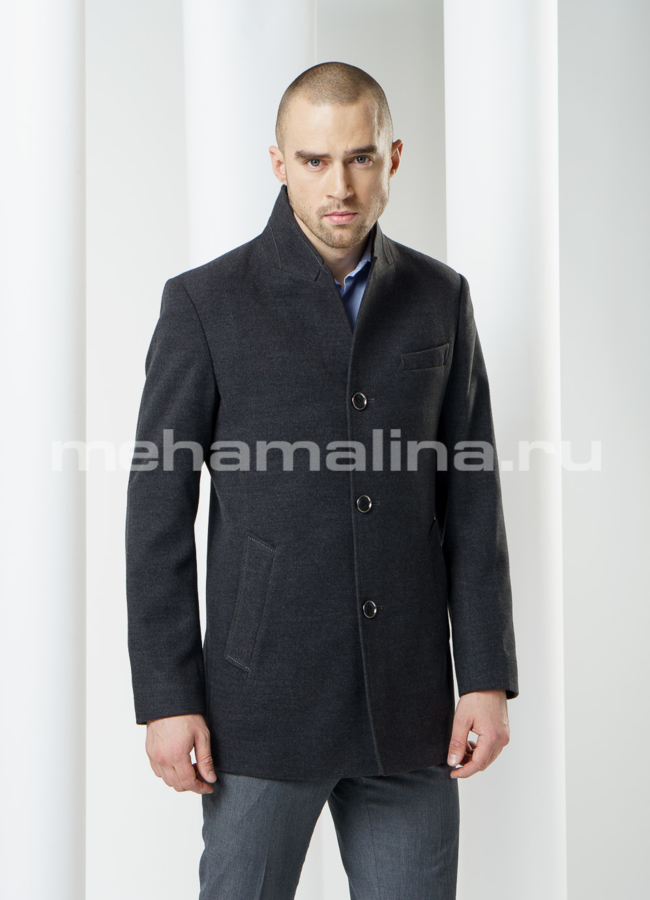 фото Пальто мужское из кашемира модель № PK-2