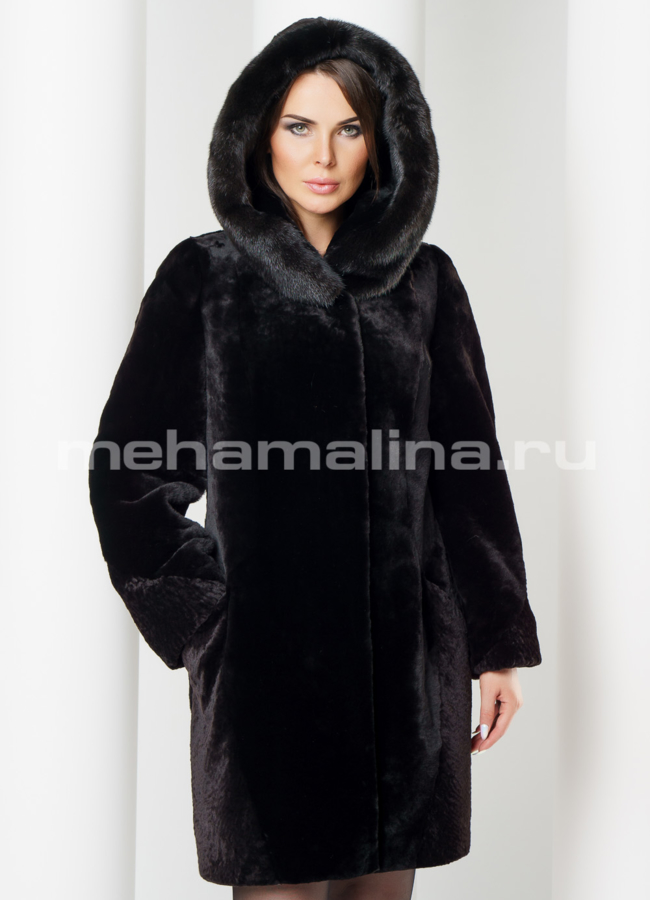 фото Шуба из мутона модель № S-604