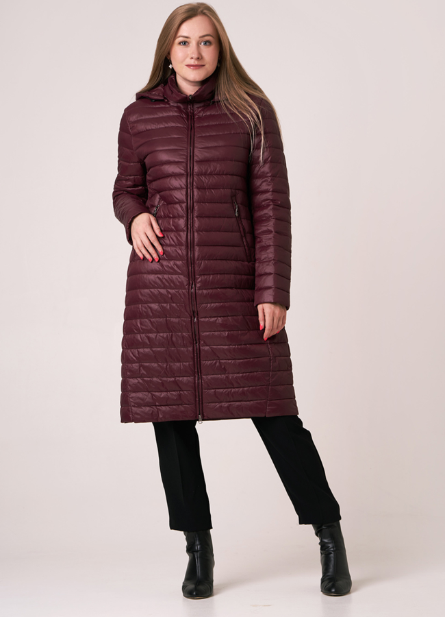 Куртка с капюшоном на молнии модель № 9907 в рассрочку