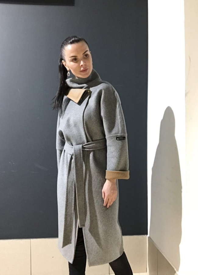 Двустороннее пальто модель № 729 в кредит