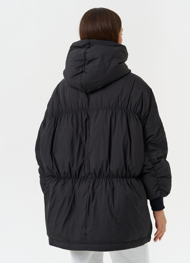 Женская куртка оверсайз модель № 27884 универмаг малина