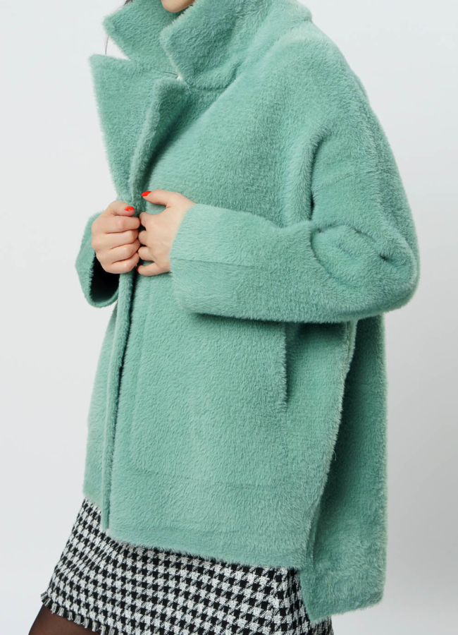 Женский кардиган в мятном цвете модель № 992 универмаг малина