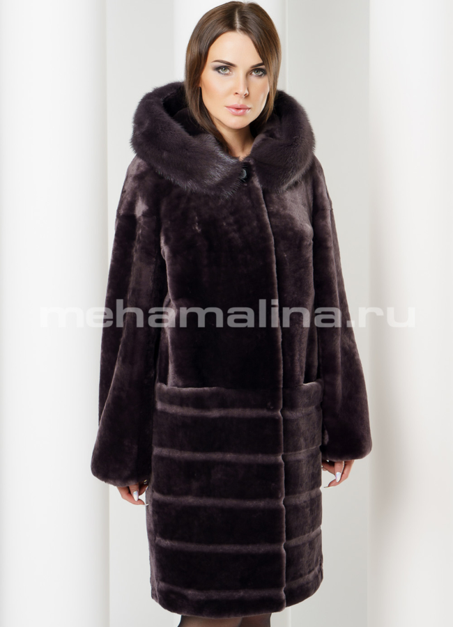 фото Шуба мутон модель № S-609