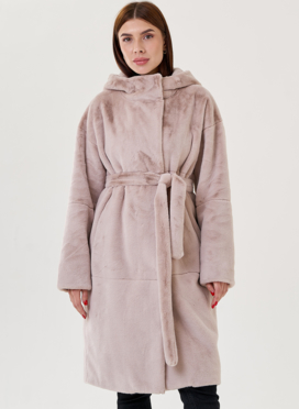 Пальто из искусственного меха