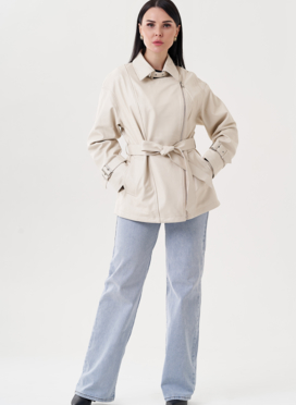 Женская куртка из натуральной кожи