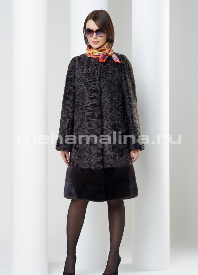 Шуба из каракуля модель № S-474 в рассрочку