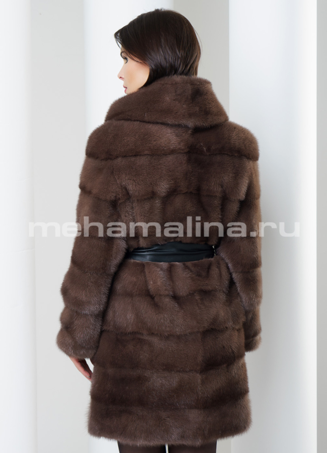 Шуба из норки модель № S-468 в кредит