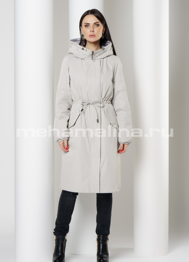 Двусторонняя парка с капюшоном модель № 338 универмаг малина